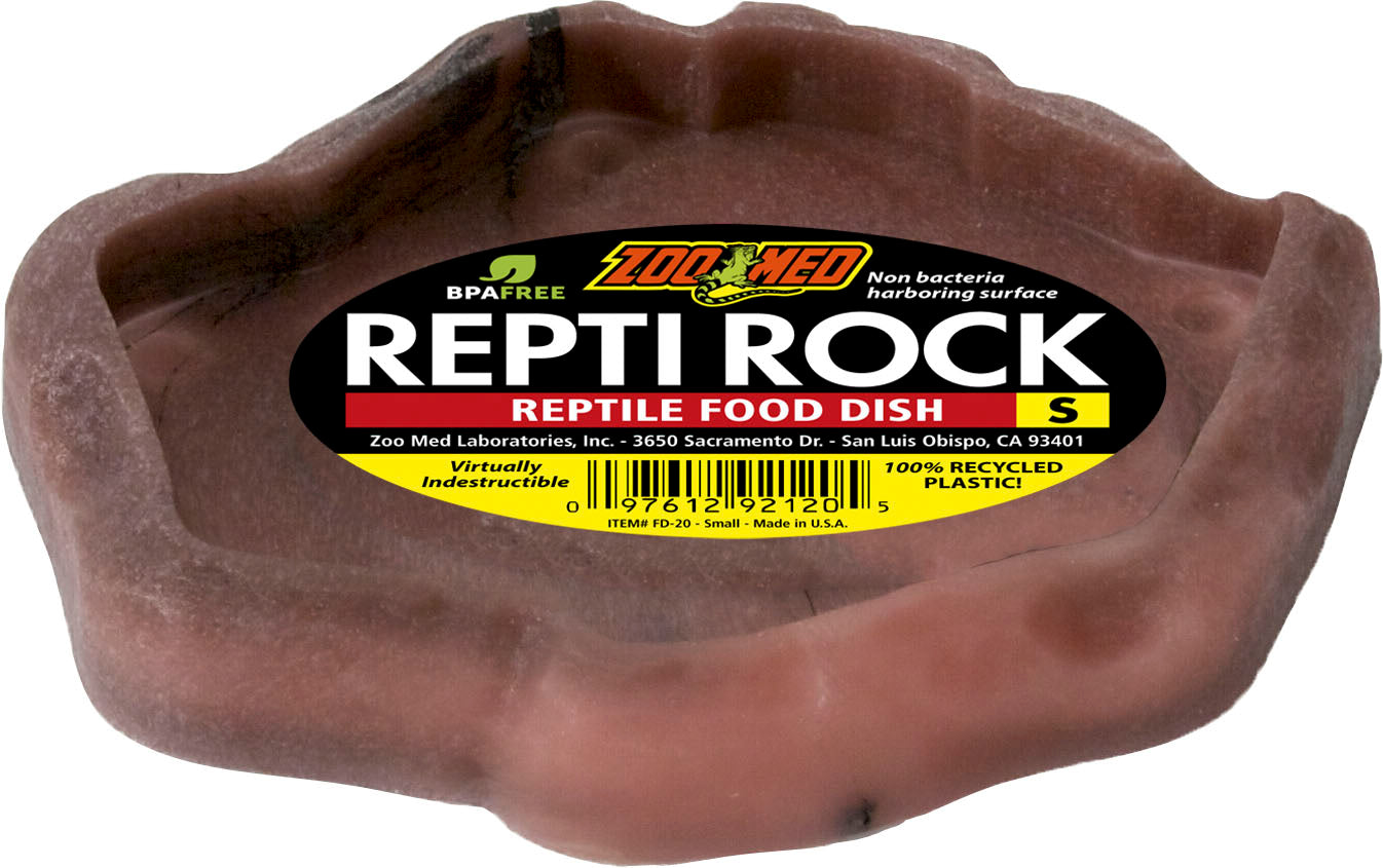 Repti Rock Reptile Food Dish