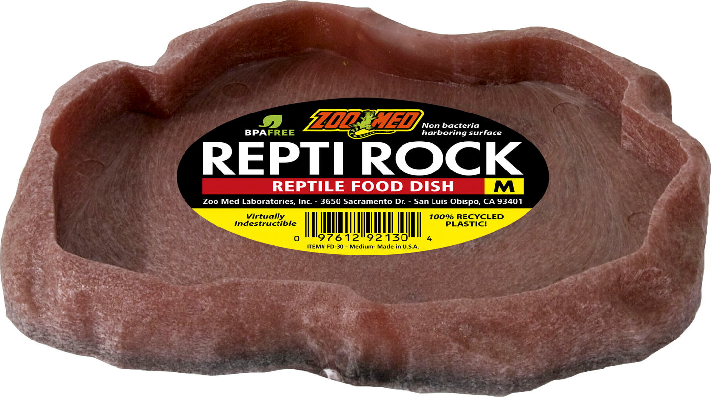 Repti Rock Reptile Food Dish