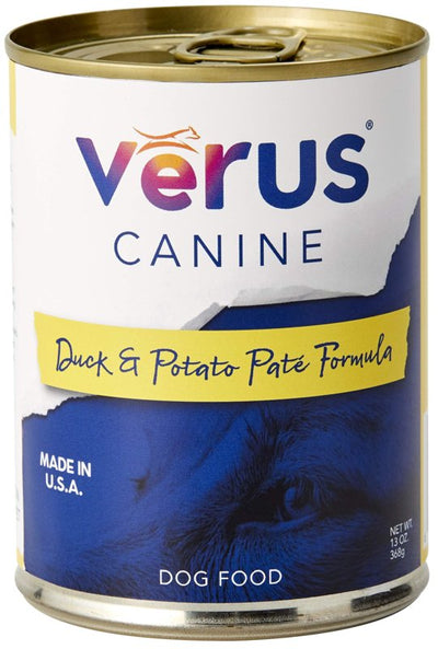 Verus Dog Foods 9754 13 oz. Duck / Potato Canned Dog Food