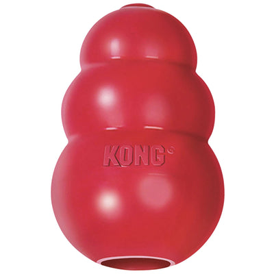 KONG Classic Stuffable Dog Toy - Fetch & Chew Toy for Dogs - Treat-Filling Capabilities & Erratic Bounce for Extended Play Time - Durable Natural Rubber Material - for Extra Large Dogs