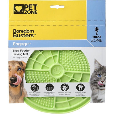 Boredom Busterz Engage Slow Feeder Licking Mat for Dogs & Cats