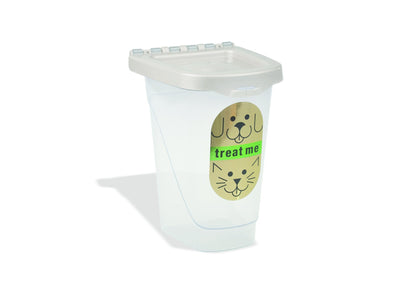 Van Ness Pets Airtight Dog Treat Container And Cat Food Storage, 2 Pound Capacity