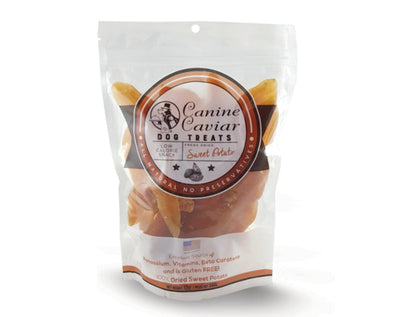 Canine Caviar Dried Sweet Potato Dog Treats