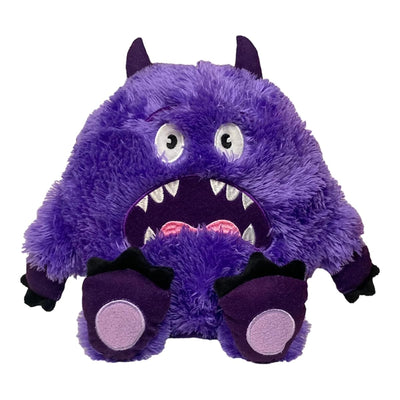 fabdog Fluffy Medium Purple Monster