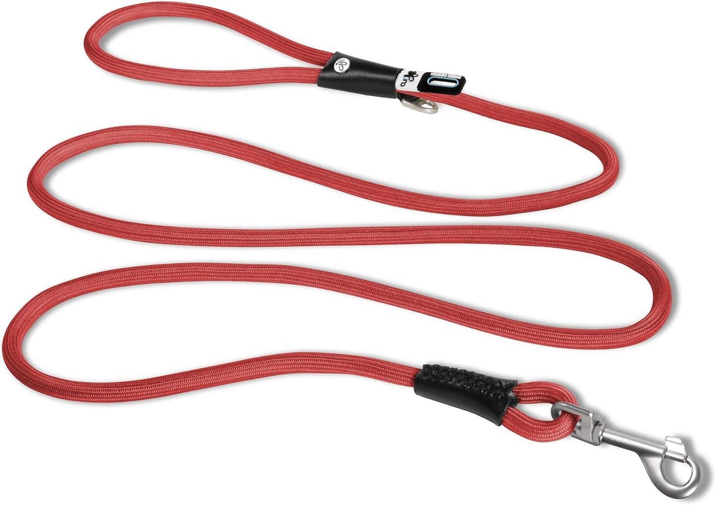 Curli Stretch Comfort Leash Red M