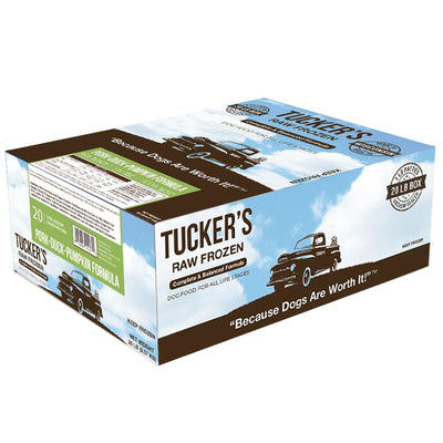 Tucker's Raw Frozen Pork-Duck-Pumpkin Recipe Dog Food, 320 Ounce