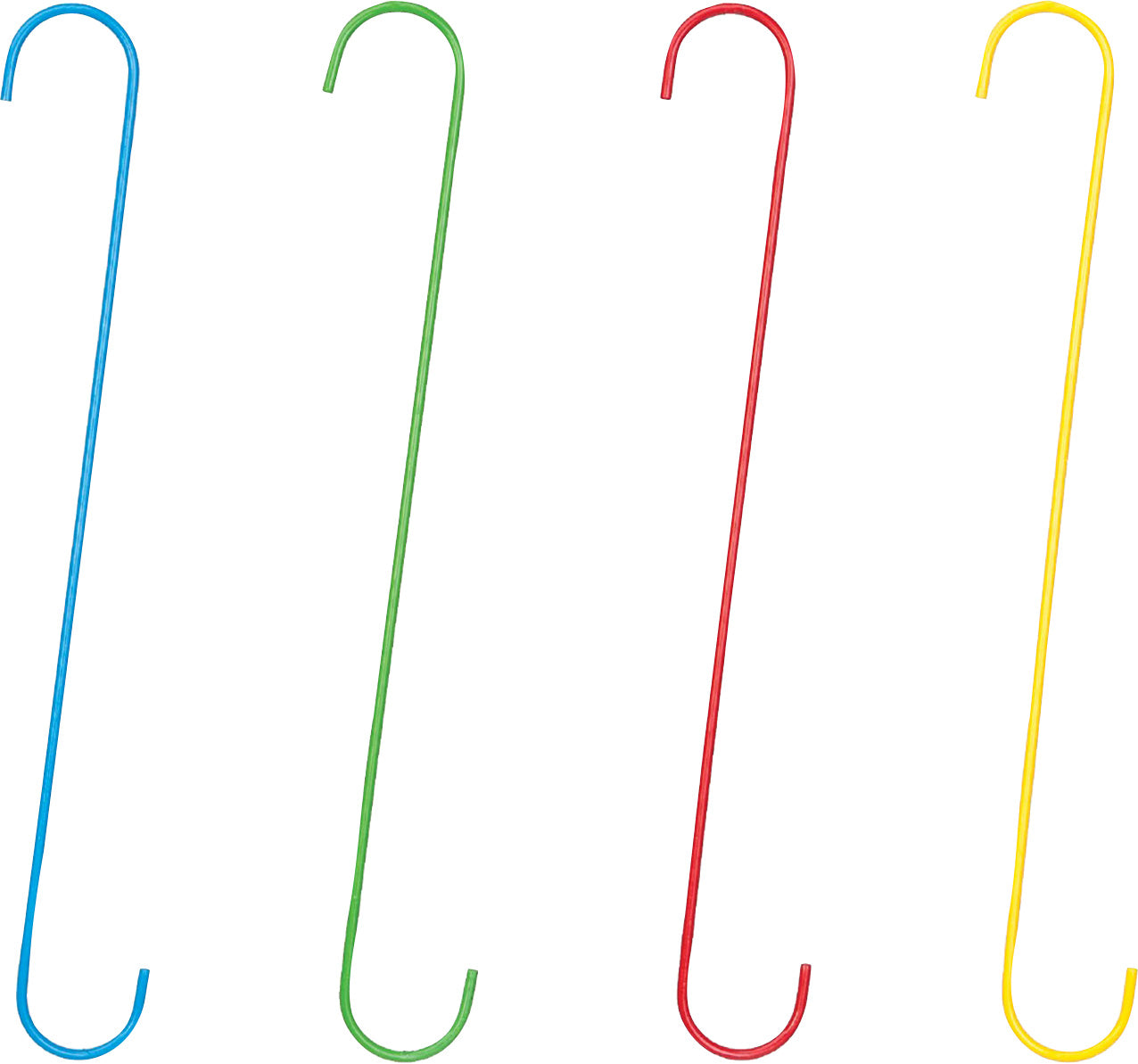 Heavy Duty Vibrant Color S Hook (Pack Of 24)
