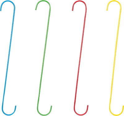 Heavy Duty Vibrant Color S Hook (Pack Of 24)