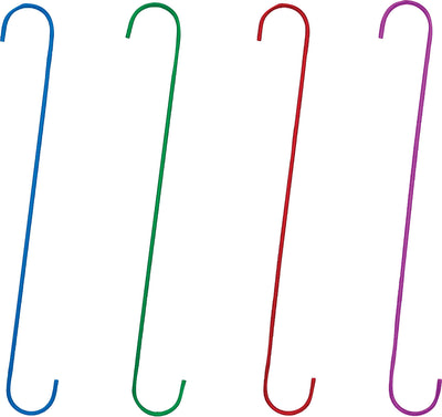 Heavy Duty Brilliant Color S Hook (Pack Of 24)