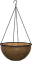 Tube & Mesh Hanging Basket W/Coco Liner