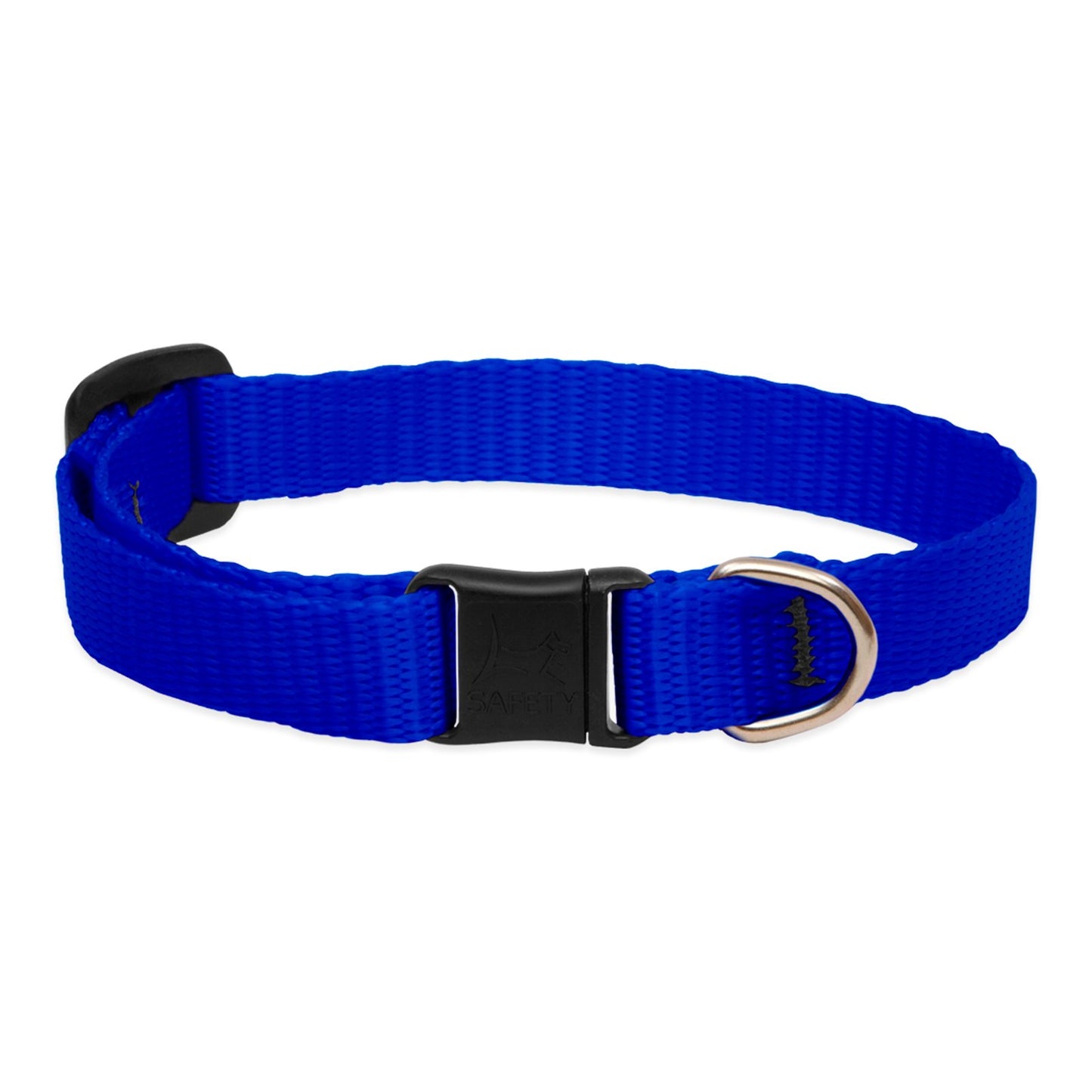 LupinePet Basics 1/2" Blue Cat Safety Collar , 8-12"