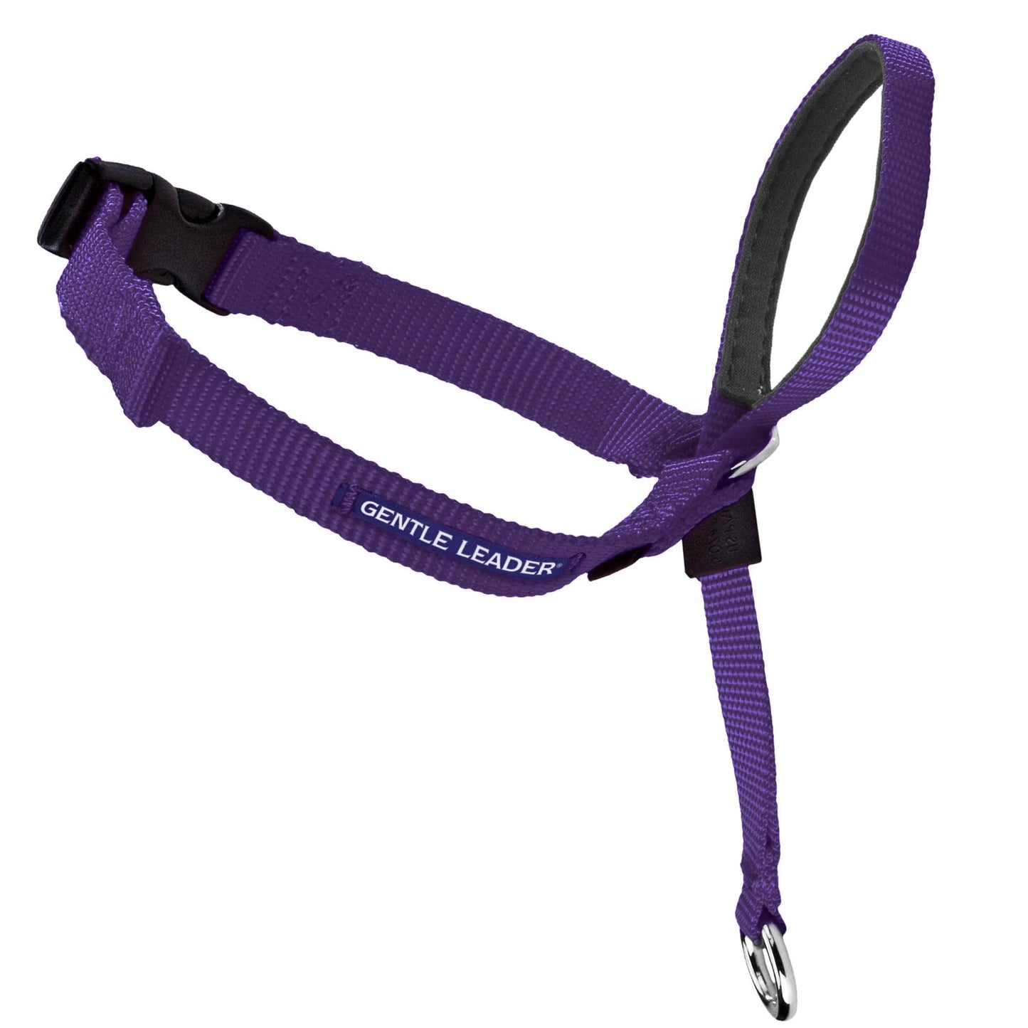 PetSafe Gentle Leader No-Pull Dog Headcollar - The Ultimate Solution to Pulling - Redirects Your Dog's Pulling for Easier Walks - Helps You Regain Control - Petite, Deep Purple