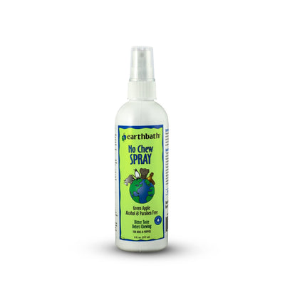 earthbath, No Chew Spray for Dogs - A Bitter Apple Spray for Dogs to Stop Chewing, Essential Dog Training & Behavior Aids, Cruelty Free, No Bite Spray for Puppies - 8 Oz (1 Pack)