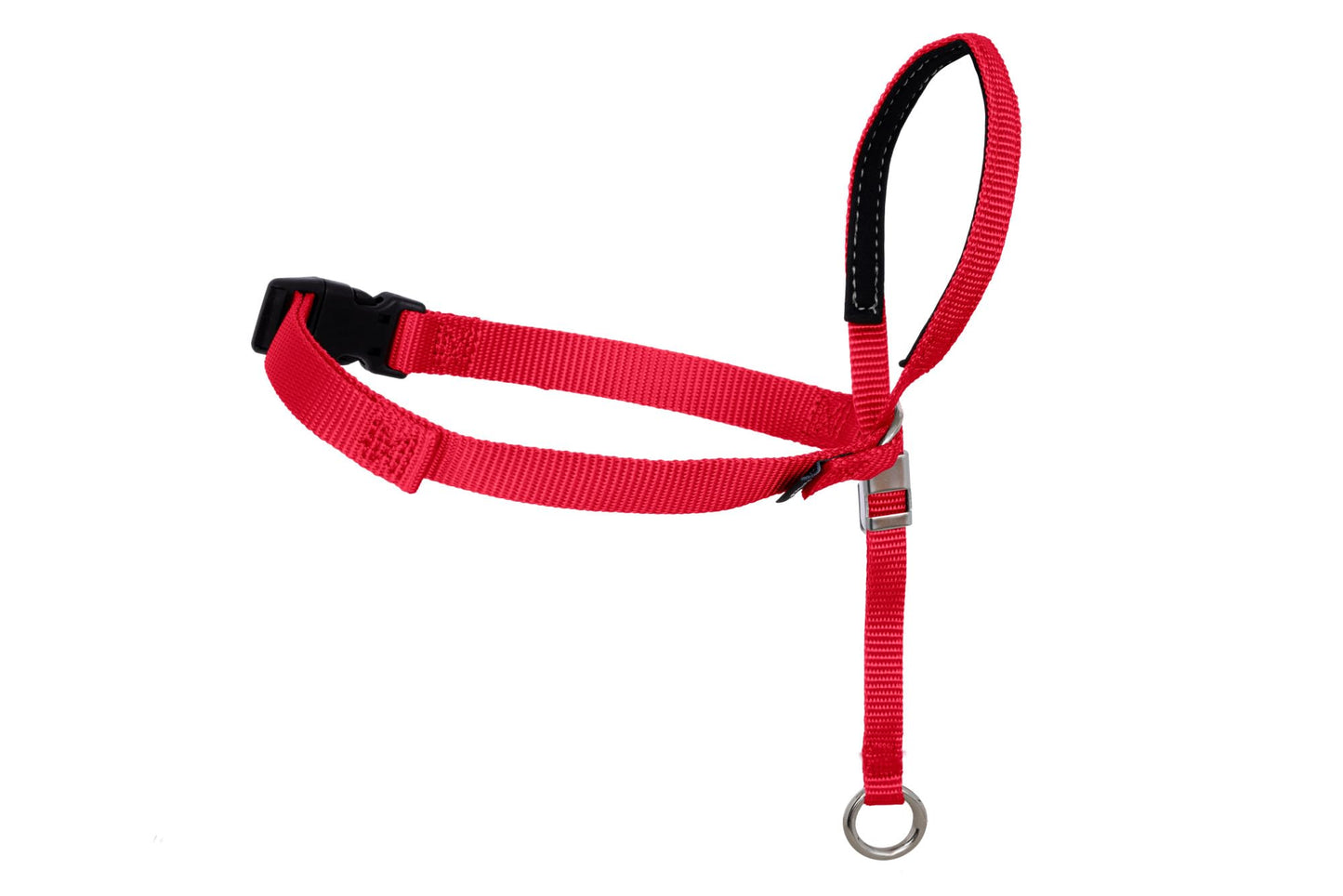 PetSafe Gentle Leader No-Pull Dog Headcollar - The Ultimate Solution to Pulling - Redirects Your Dog's Pulling for Easier Walks - Helps You Regain Control - Petite, Red