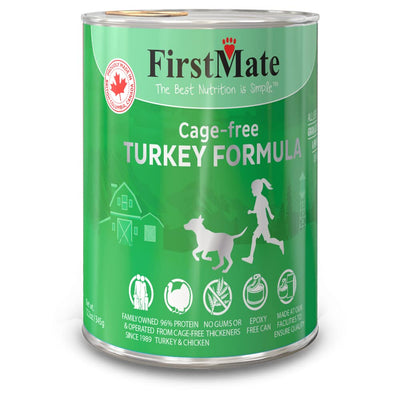 FirstMate Grain Free LID Turkey Formula Canned Dog Food 12.2 oz x 12 cans