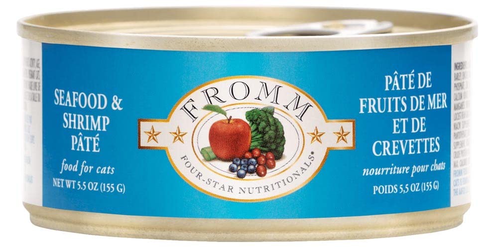 Fromm, Cat, Seafood/Shrimp Pate, 5.5 Ounces