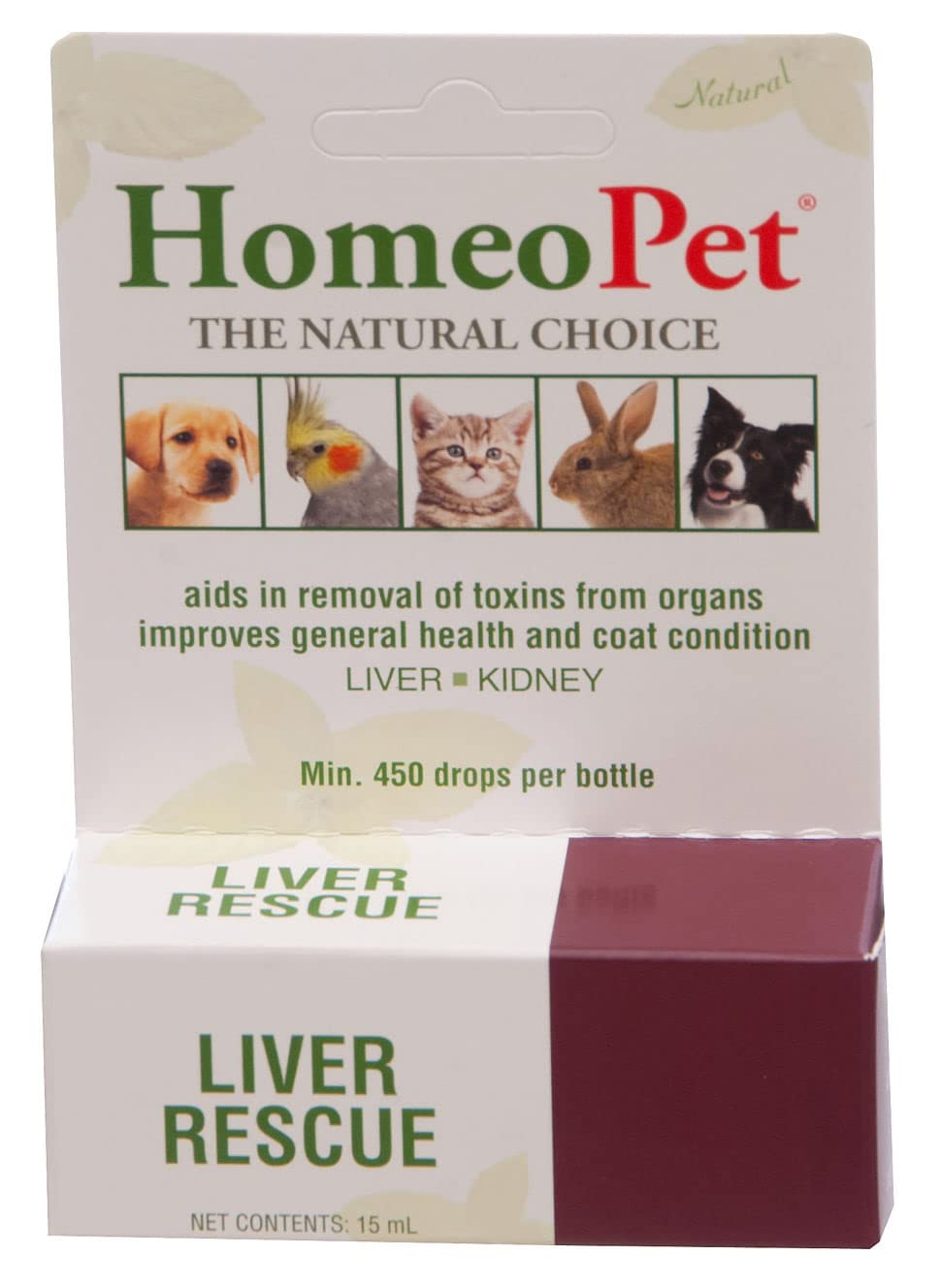 HomeoPet Liver Rescue, 0.51 oz.