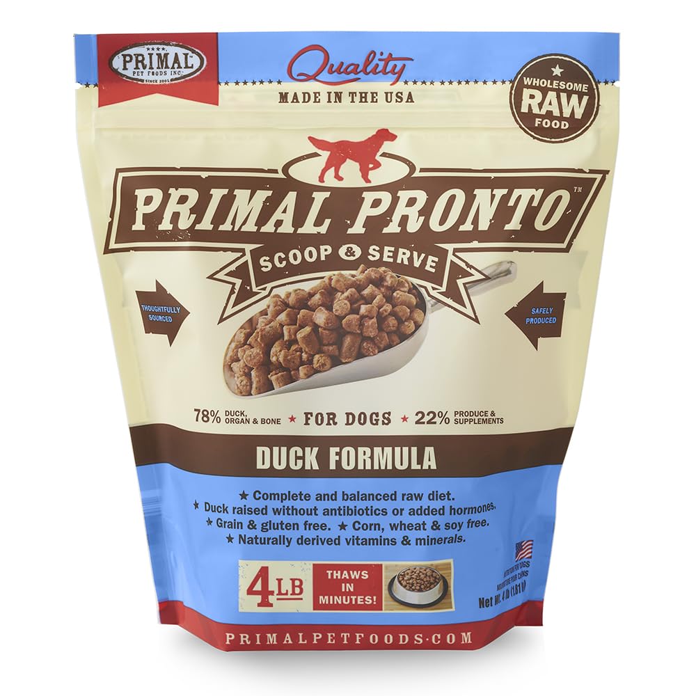 Primal Pronto Duck Frozen Raw Dog Food