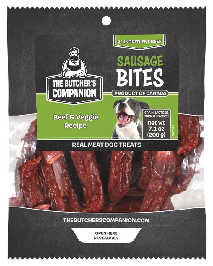 The Butcher's Companion- Beef & Veggie Bites, 7.1 oz.