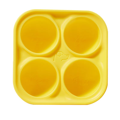 WOOF Pupsicle Treat Tray Mold, Large 25-75lbs, Silicone Molds for Dog Treats, Dishwasher Safe, Reusable Treat Tray, Freeze Refill Treats for The Pupsicle Toy