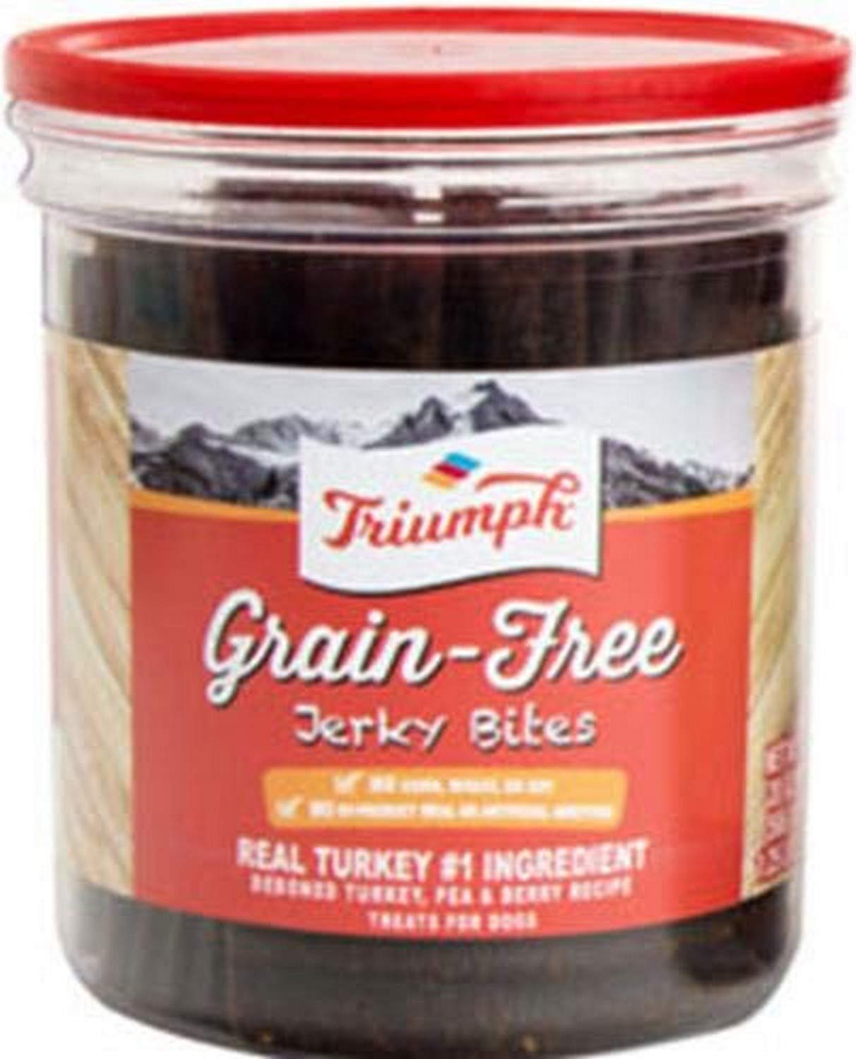 Triumph Grain-Free Jerky Bites, Turkey - 20 Ounce