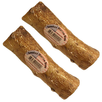 Best Buy Bones - Usa Made 2-Pack Smoked Marrow Bone - Healthy Pet Chews For Dogs