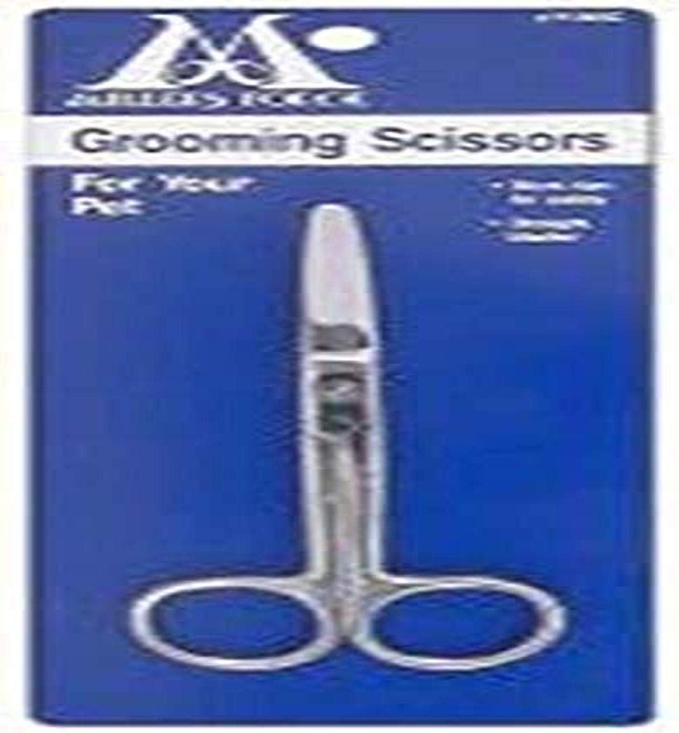 Millers Forge Pet Grooming Scissors, Blunt Tip, 5-3/4-Inch, Straight