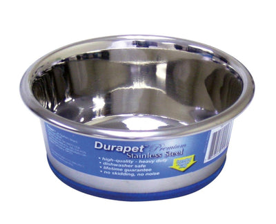 OurPets DuraPet Stainless Steel Dog Bowls, Dog Food Bowls & Dog Water Bowls (Up To 1.25 cups Great for Small Breeds)