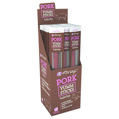 Etta Says 41400796 Yum Sticks Pork Dog Treat - 24 Count