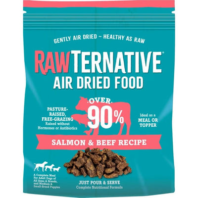 Grandma Mae's Country Naturals RawTernative Air Dried Dog Food. (3LB Salmon & Beef)