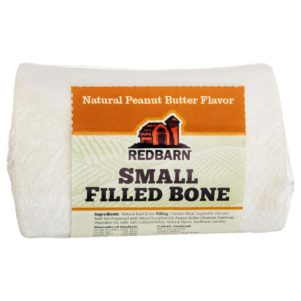 Natural Filled Bone Peanut Butter Flavor Small