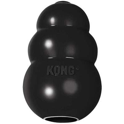 KONG Extreme Dog Toy - Fetch & Chew Toy - Treat-Filling Capabilities & Erratic Bounce for Extended Play Time Most Durable Natural Rubber Material - for Power Chewers - for X-Large Dogs