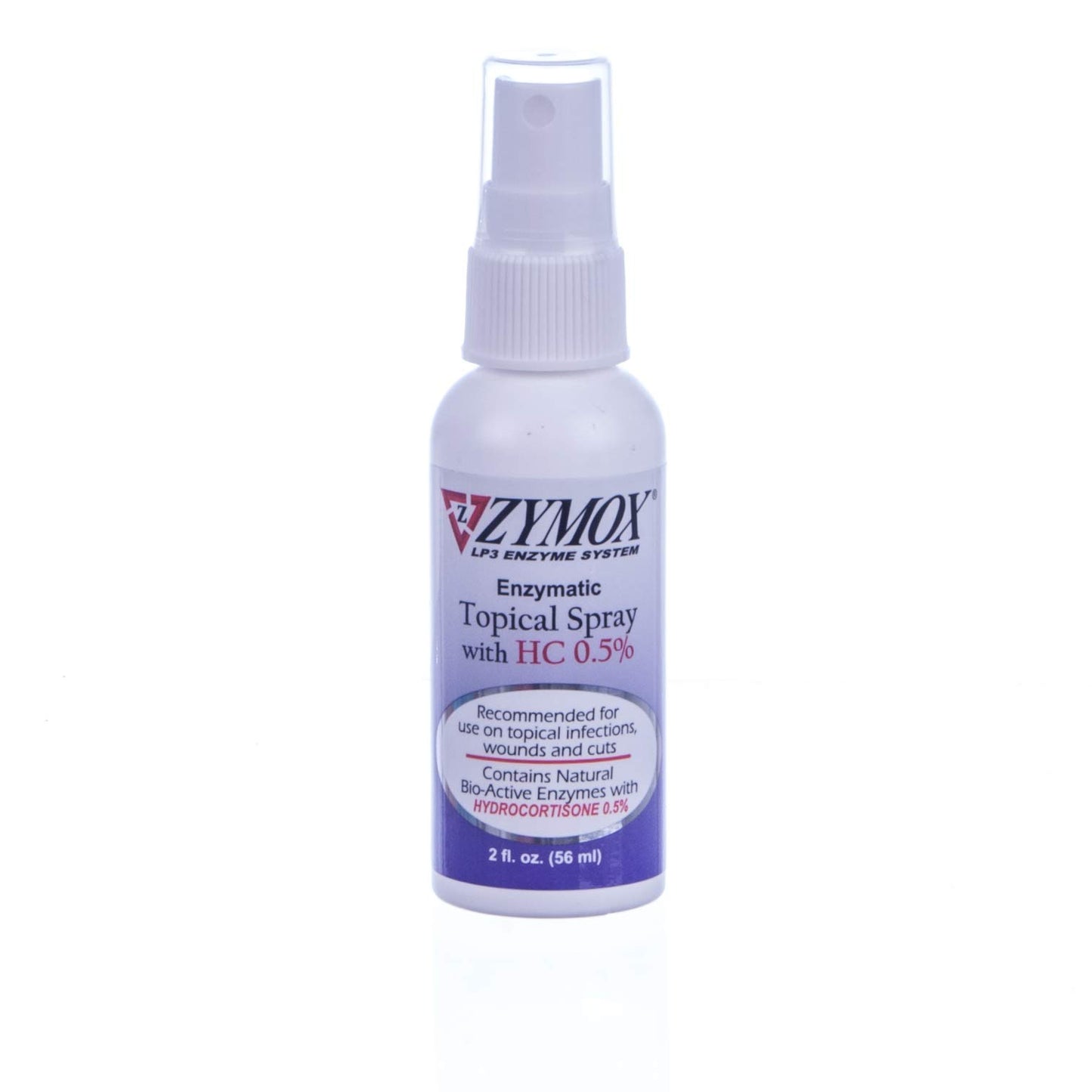 Pet King Brands Zymox Topical Spray W/ .5% Hydrocortisone 2oz Bottle