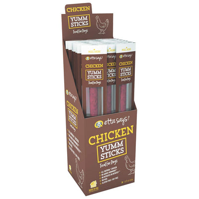 Etta Says 41400802 Yum Sticks Chicken Dog Treat - 24 Count