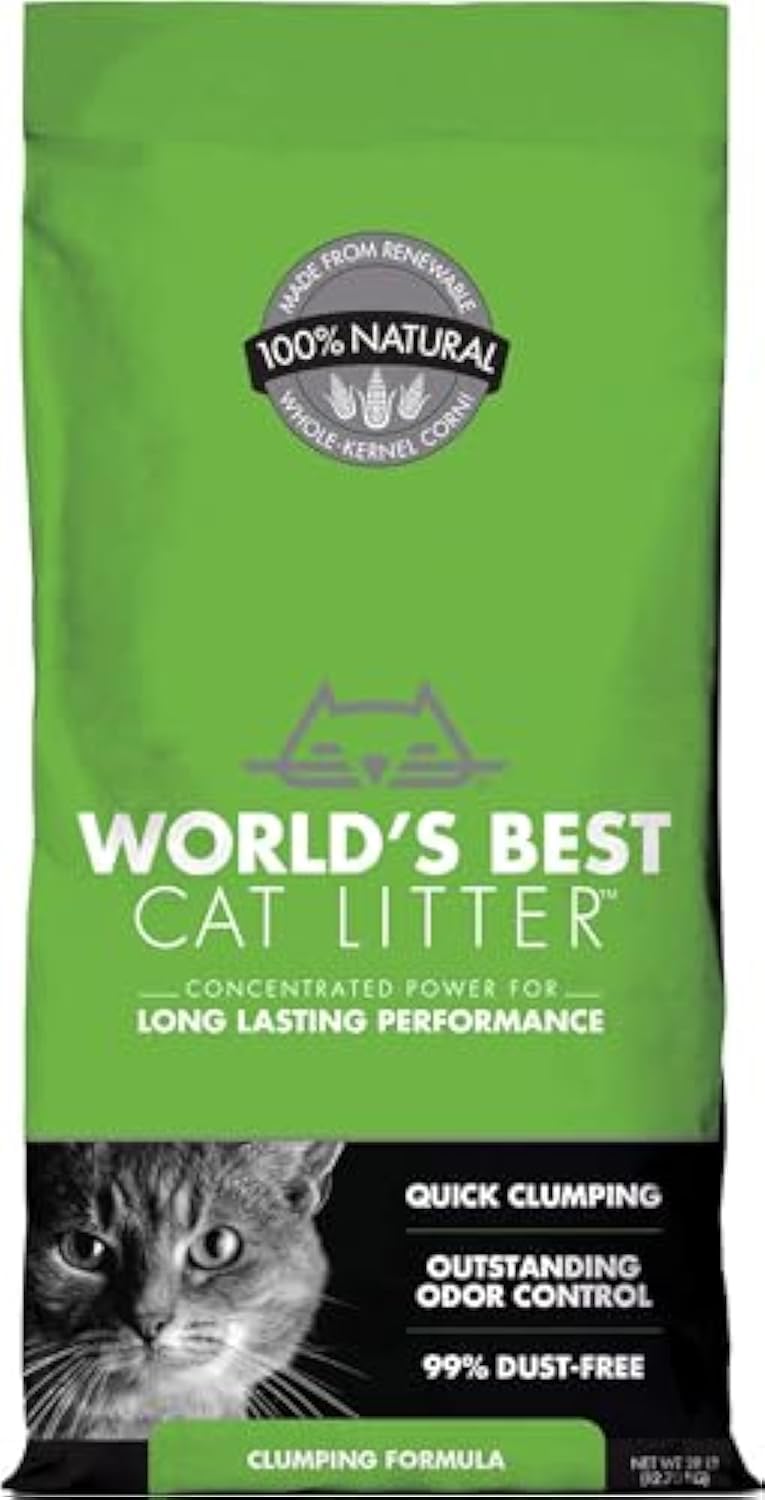 WORLD'S BEST CAT LITTER Multiple Cat Lavender Scented, 32-Pounds