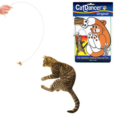 Cat Dancer Products 101 Interactive Cat Toy, Brown