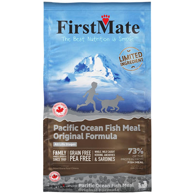 FirstMate Pacific Ocean Fish Meal Original Limited Ingredient Diet Grain-Free Dry Dog Food, 25-lb