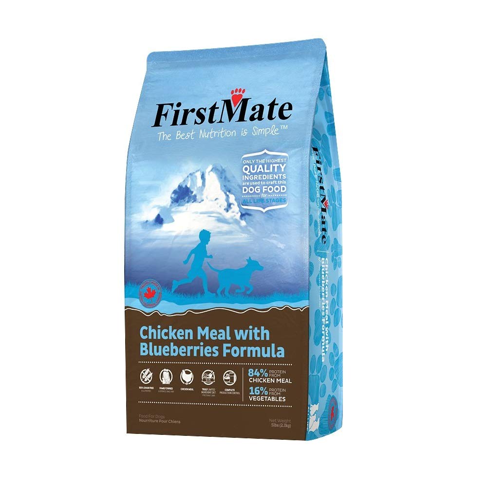 Firstmate Pet Foods Chicken With Blueberries Dog Food, 5-Pound