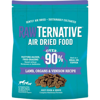 Grandma Mae's Country Naturals RawTernative Air Dried Dog Food. (1LB Lamb & Venison)