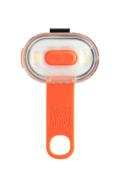 Max & Molly USB Rechargeable LED Dog Collar Light - Waterproof Safety Light for Night Walks, Hiking, Running, Biking