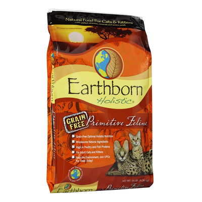 Earthborn Grain Free Primitive Feline 14 lbs