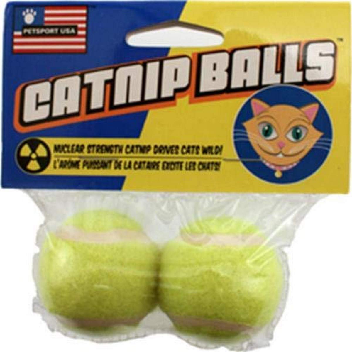 PetSport 1.5" Catnip Balls 2 Pk