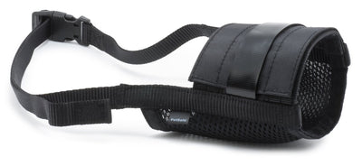 PetSafe Dog Muzzle - Comfortable Padding - Adjustable Sizing - Prevents Biting - Allows Room to Pant - Perfect for Visits to The Vet or Groomer, Extra Large, Black