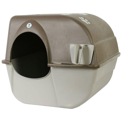 Omega Paw Self-Cleaning Litter Box, Regular, Taupe