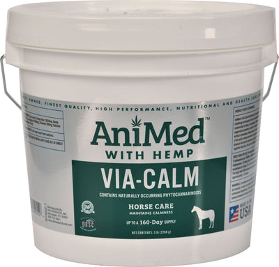 Via Calm W/Hemp For Horses