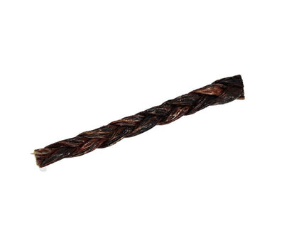 Open Range Premium Rawhide Free Single Ingredient Dog Treats-Beef Chomper Esophagus Braid 11-12"