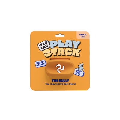 WAGLAB PlayStack The Bully Modular Treat Dispensing Dog Toy, Small