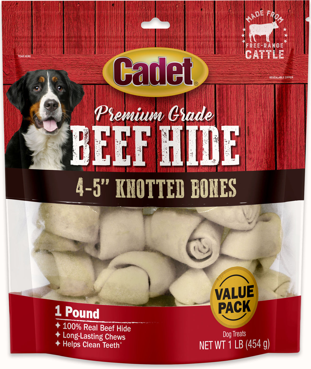 Cadet Premium Grade Knotted Rawhide Bones