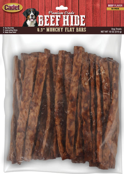 Cadet Gourmet Munchy Rawhide Strips