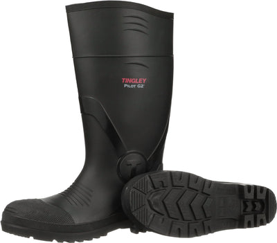 Tingley Pilot Plain Toe Knee Boot